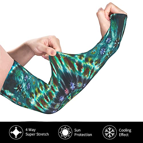 TZT Sports Arm Sleeves Gardening Sleeves for Women UV Farm Sun Protection Thorn Proof cooling Arms for Garden Farm - 1 Pair - size: Large