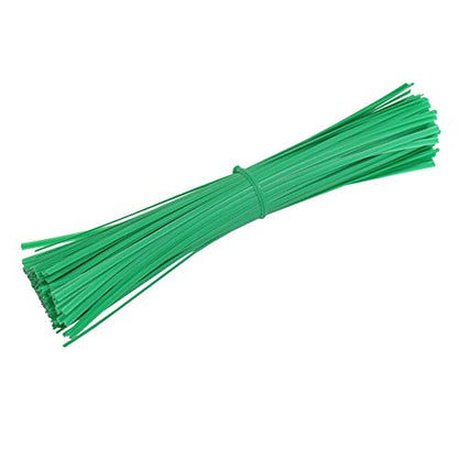 Gardzen 300 Pack 12" Twist Ties Reusable Coated Wire Plant Ties - size: 12 Inch