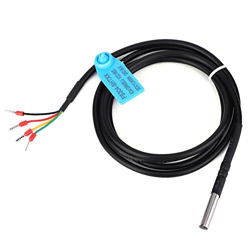 Sensor Probe, I2C Interface Soil Temperature & Humidity Sensor Probe Digital Sensor Monitoring Meter() - color: SHT30