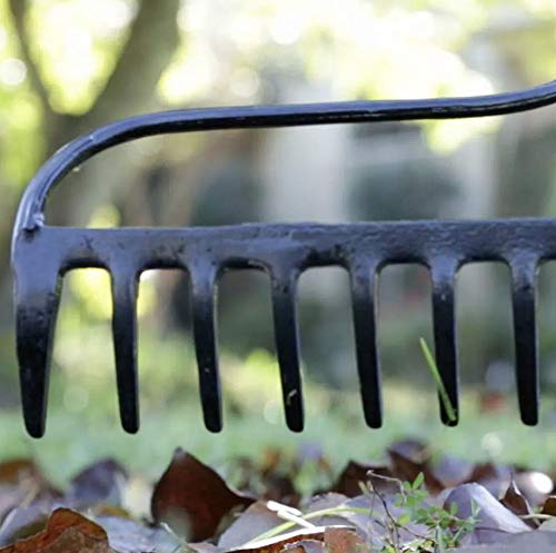 Razorback 63141 Union 16" Forged Bow Rake, 15 tines w/ 60" Ash Handle