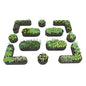 Anleolife 12-Bed Heart, Oval, Round & Heart Raised Bed Set, Quartz Grey - color: Gardener G, size: Set of 12