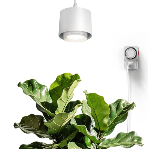 Barrina TR40 Hanging Plant Lights for Indoor Plant, 40W 4000K Full Spectrum - color: 4000K-White