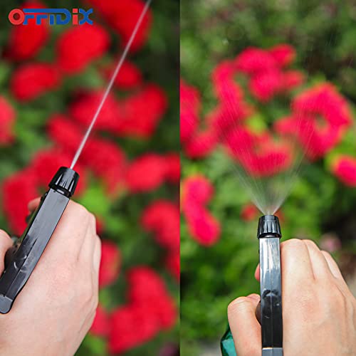 OFFIDIX Glass Spray Bottle, Plant Mister 13.5 oz Adjustable Nozzle Amaranth - color: G-Amaranth