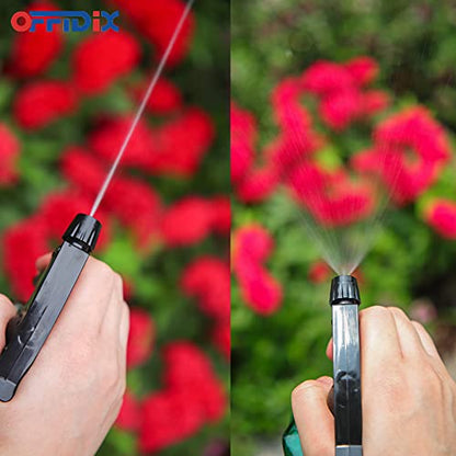 OFFIDIX Glass Spray Bottle, Plant Mister 13.5 oz Adjustable Nozzle Amaranth - color: G-Amaranth