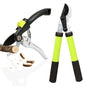 YRTSH Garden Shears Set, 2-Piece Pruning Loppers & Pruners with Gear System
