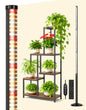 OUTON Standing Grow Lights for Indoor Plants, 36W Full Spectrum Plant Light - size: 5.25FT