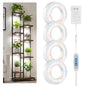 Kullsinss 3.5" Grow Lights for Indoor Plants, 24W Full Spectrum Plant Light - size: 3.5inch-4 Head