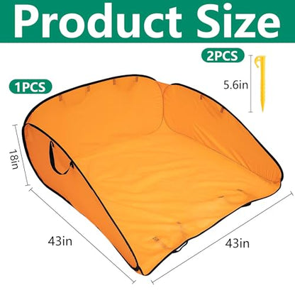 140 Gallon Pop up Leaf Collector, Foldable Lawn Leaf Dustpan Bag Tool - color: 1 Pcs