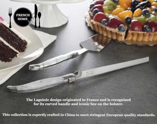 French Home 8-Piece Laguiole Spreader Set - Coastal Frost - style: Coastal Frost