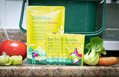 A Compost Starter/Accelerator Which Help to Reduce Kitchen Waste Odor and Convert Yard Waste to Fertile Humus for All Composting Systems. Comes in 1 Package That Contains 4 Packets Inside