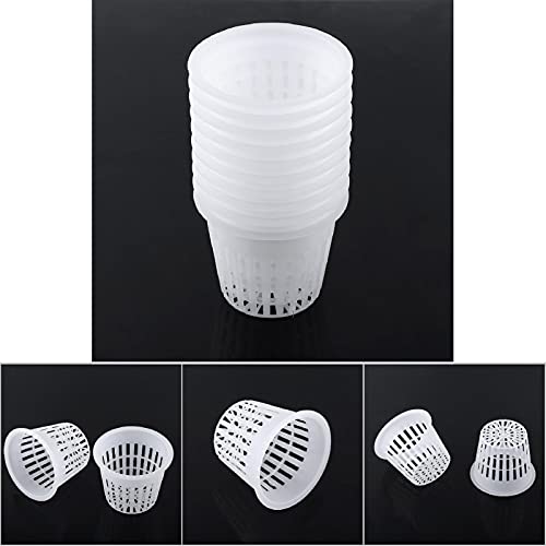 Yinhing Net Cups for Hydroponics, 2 Inch Round Planting Basket