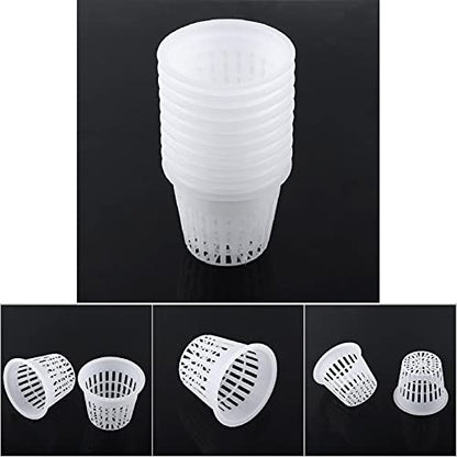 Yinhing Net Cups for Hydroponics, 2 Inch Round Planting Basket