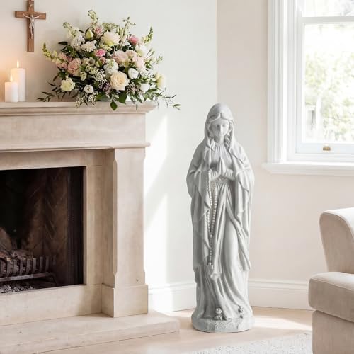 Giantex Virgin Mary Praying Statue 29.5", Blessed Mother Outdoor Statue - style: Virgin Mary – Praying