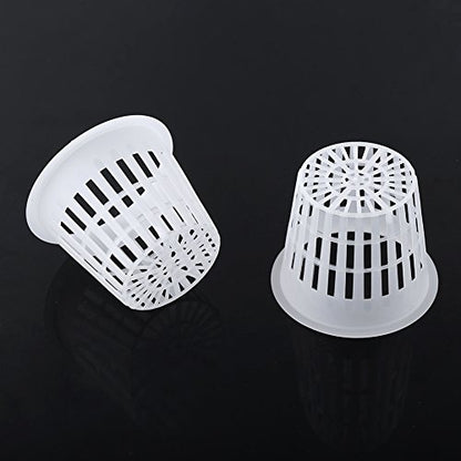 Yinhing Net Cups for Hydroponics, 2 Inch Round Planting Basket