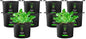 VIVOSUN 10-Pack 20 Gallon Plant Grow Bags, Heavy Duty Thickened Nonwoven Fabric Pots with Handles - color: Black, size: 20 Gallons (Pack of 2)