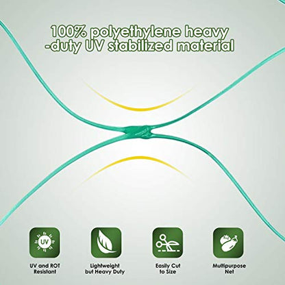 Ruolan Bird Netting for Garden Protect Vegetable Plants and Fruit Trees13X20Ft,Plastic Trellis Netting for Birds, Deer,Squirrels and Other Animals - size: 13X20