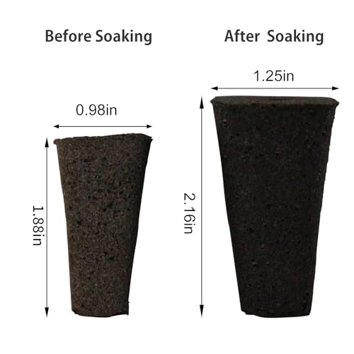 72-Pcs Seed Pod Kit, Including Hydroponics Garden Accessories (24pcs Grow Sponges, 12pcs Planting Baskets, etc.), Compatible Hydroponics Growing Systems