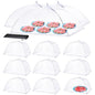 Food Covers for Outside Mesh, Food Nets for Outdoors, 12 Pack - size: 12 PACK (3*XXL+9*L)