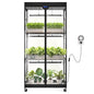 Barrina LP750 Indoor Greenhouse with Grow Light, 4 Tier Stand with Tent - color: 5000K, size: LP750-H59.1