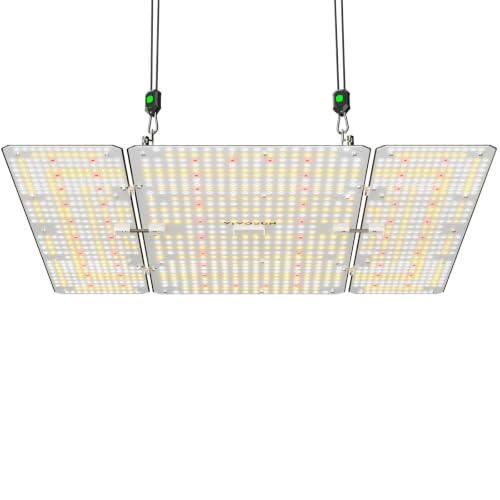 VIVOSUN LumaLight 400W LED Grow Light, Full Spectrum Plant Light - size: 4x4