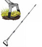 Hoe Garden Tool, Scuffle Garden Hoe with Long Handle, Adjustable Hula Hoe for Easy Weeding (45 Inch)