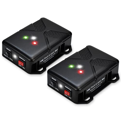 Loraffe Battery Operated Ultrasonic Under Hood Rodent Repellent for Cars