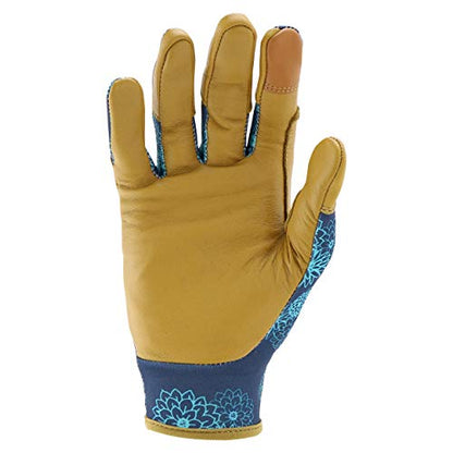 Miracle-Gro MG86213/WML Premium Goatskin Padded Palm Gloves - size: Small (Pack of 1)