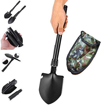 Foldable Shovel Mini Portable Survival Spade Entrenching Tool