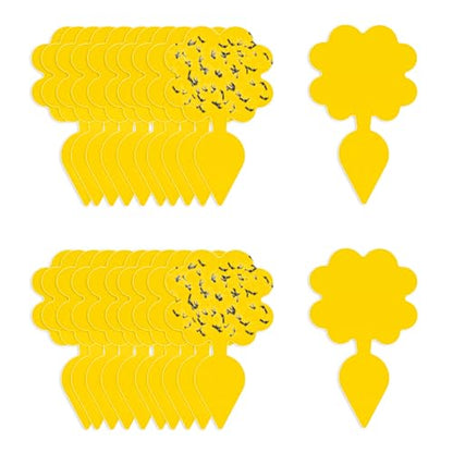 Outdoor Sticky Traps for Garden Pests - 20 PCS Yellow Fly Traps - color: Color F-20PCS