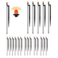 180 Degree Drip Irrigation Sprinkler Heads with 12 Inch Stakes 20 Set - size: 20 Set 180° Drip Emitters
