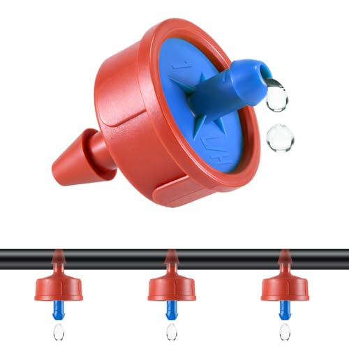 300pcs 0.5 GPH Pressure Compensating Drippers for Drip Irrigation - size: 0.5 GPH 300PCS