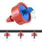 300pcs 0.5 GPH Pressure Compensating Drippers for Drip Irrigation - size: 0.5 GPH 300PCS