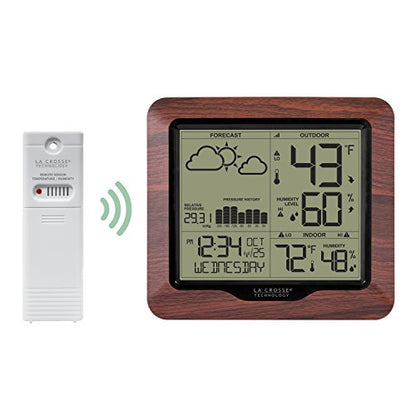 Wireless Digital Backlight Forecast Station with Pressure, 308-1417BL