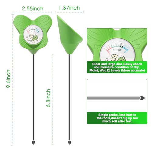 UNIWA Soil Moisture Meter, Plant Meter for House Plants and Indoor Plants - color: 2Pack 2Pack