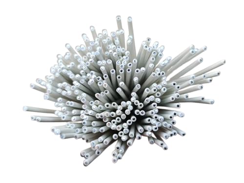 300 PCS White,10" Plastic Twist Ties, Garden Plant Twist Tie Cable Tie, Plastic Cable Ties for Bread Candy Bags, Gift Bags (White) - color: White,10"