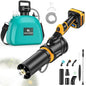 3-in-1 Battery Powered Sprayer Blower Compatible for Dewalt 20V Battery - color: Yellow