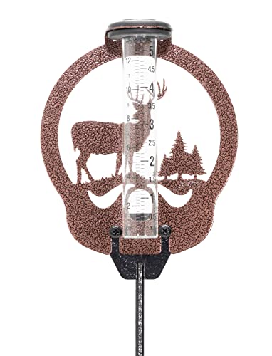 SWEN Products Deer Rain Gauge