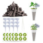 73 Pack Hydroponic Pods Supplies for Aerogarden Pods - size: 73 Pack