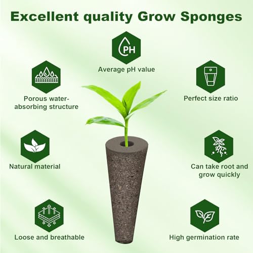 85 Pack Hydroponic Pods Supplies for Aerogarden Pods - size: 85 Pack
