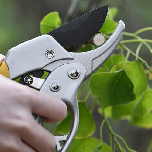 8.5-inch Bypass Pruning Shears, Professional Gardening Shears
