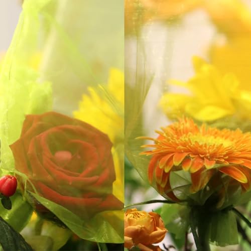 30 Pcs 3.9''×5.9'' Drawstring Fruit Netting Bags, Reusable Garden Netting Bags, Fruit Cover Mesh Bag for Fruit Trees Vegetable Floral - size: 3.9''×5.9''