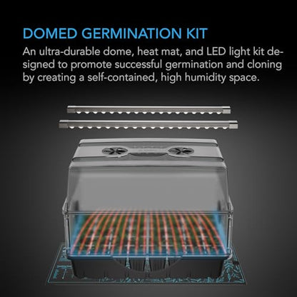 AC Infinity Heavy-Duty Humidity Dome 5x8 Germination Kit - size: Standard Full Kit