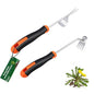 2025 Hand Weeder Tool, Rubber Handle Manual Weeder Puller Tool, Uprooting Weeding Tools, Crack Weeder Crevice, 4 Teeth Weeding Tool, Weeding Artifact Tool for Gardening (2 Pcs)