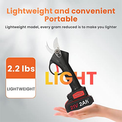 Anbull Cordless Electric Pruning Shears, 1.2 Inch (30mm) Tree Branch Pruner