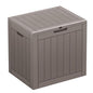 35 Gallon Outdoor Storage Box Waterproof Deck Box Patio Storage - color: Gray, style: 35Gallon-style2