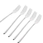 10pcs Long-handled Korean Stainless Steel Fork - color: 10pcs