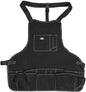 Dickies 16-Pocket Workshop Bib Apron - color: Black, style: 1 Unit
