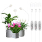 Hywyimlait Indoor Pot Clip Plant Grow Light, Full Spectrum LED Growing Lamp, 4 Grade Dimmable, Timing Function 6/12/16H, Easy Installation for Small Plants, Succulents, White, 3 Pack - size: 3 Pack