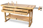 WEN 60-Inch Hardwood Workbench with Four Drawers and Onboard Vise (WB6020) - size: 60-Inch