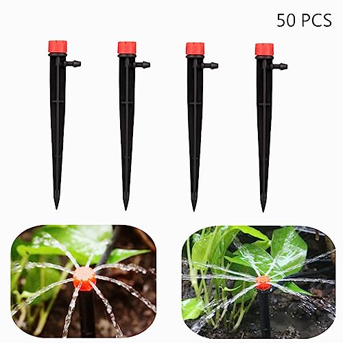 50pcs Drip Emitters for 1/4" Drip Irrigation Tubing - color: Drip Emitters